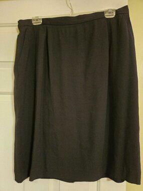 Tamotsu crepe suit skirt 3X